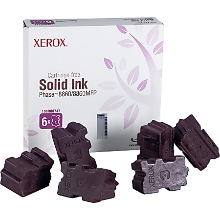 Xerox® 8860 Phaser Magenta Solid Ink, Pack Of 6, 108R00747