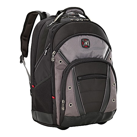 Wenger Synergy Wheeled Laptop Backpack BlackGray - Office Depot