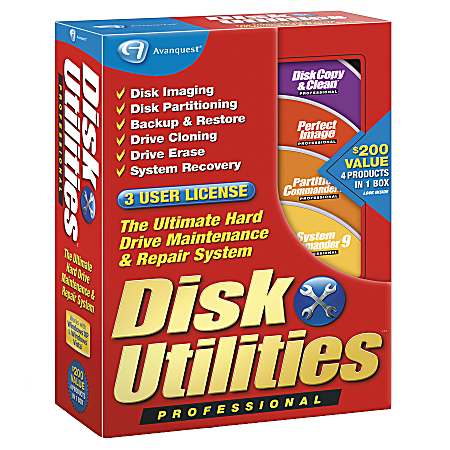 Disk Utilities Professional, Traditional Disc