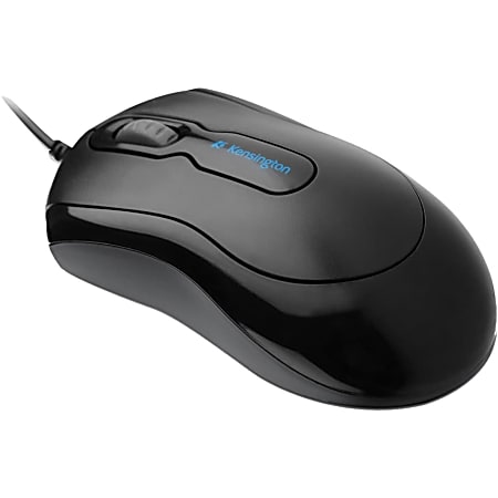 Kensington Mouse-in-a-Box Optical Mouse, Black, 72358