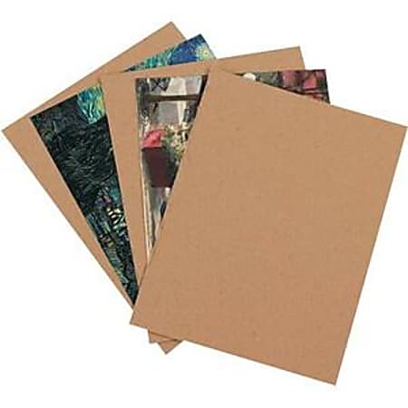 Partners Brand Corrugated Sheets, 60 x 60, Kraft, Pack Of 5