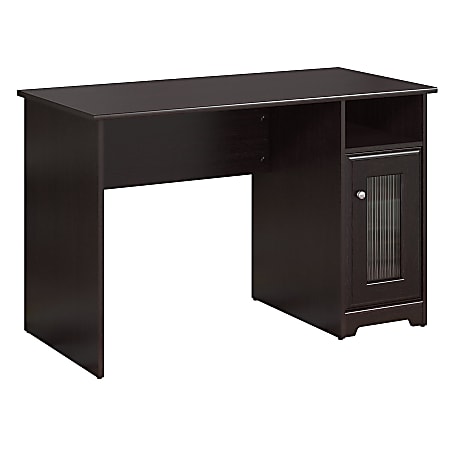 Bush Furniture Cabot Computer Desk, Espresso Oak, Standard Delivery