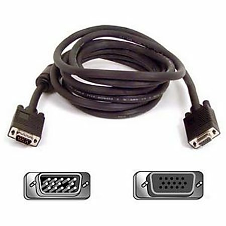 Belkin Pro Series Monitor Extension Cable - HD-15 Male - HD-15 Female - 15ft