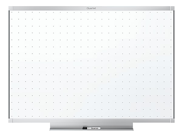 Quartet® Prestige™ 2 Total Erase® Melamine Dry-Erase Whiteboard, 72" x 48", Aluminum Frame With Silver Finish