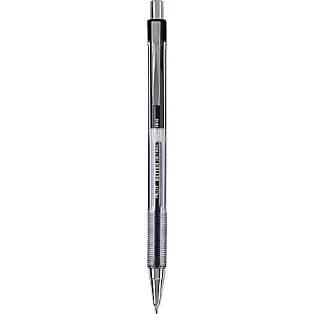 Pilot® Better™ Retractable Ballpoint Pens, Fine Point, 0.7 mm, Translucent  Black Barrel, Black Ink, Pack Of 12 - Zerbee