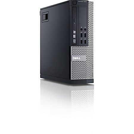 Dell OptiPlex 9020 Desktop Computer - Intel Core i7 i7-4770 3.40 GHz - Small Form Factor - Black, Silver