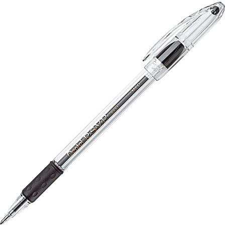 Pentel R.S.V.P. Ballpoint Pens Medium Point 1.0 mm Clear Barrel