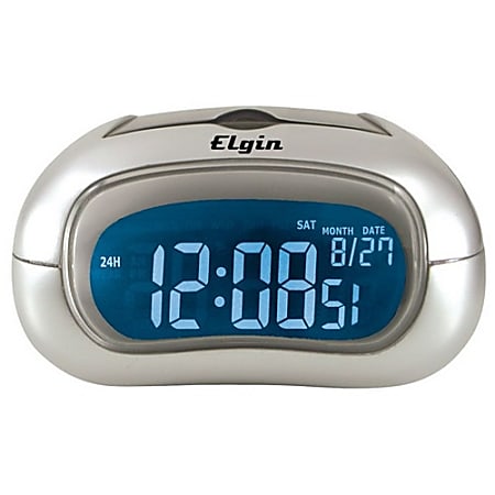 Geneva Elgin LCD Electric Table Clock