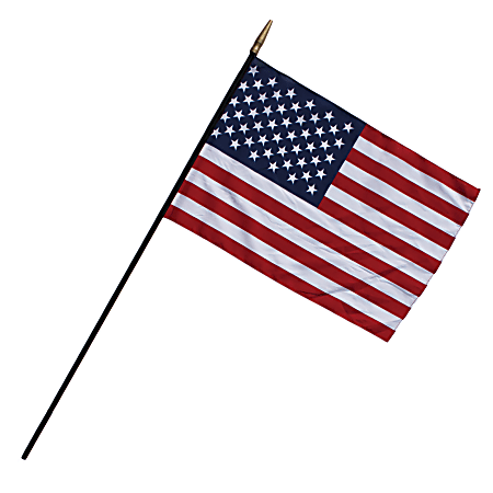 Flagzone Heritage U.S. Classroom Flag, 12" x 18"