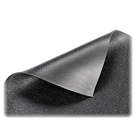 Genuine Joe Soft Step Anti-Fatigue Mat, 2' x 3', Black