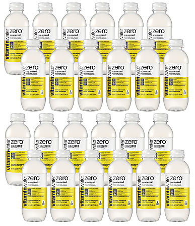 glaceau vitaminwaterzero™ Squeezed, 16.9 Oz, Pack Of 24