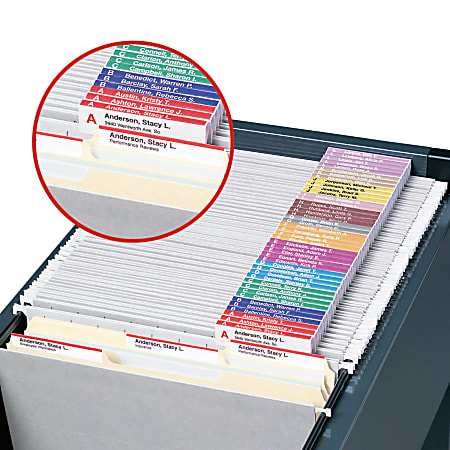 Smead Viewables Labeling System For File Folders 64910 Refill Kit Pack Of 112 Labels Office Depot