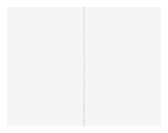 Great Papers! White 2-Up Invitation, 50 Count