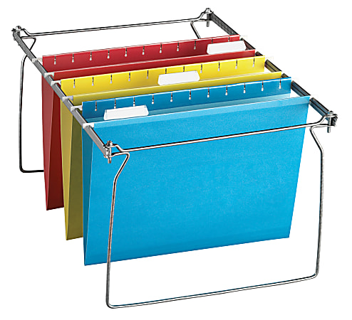 Office Depot® Brand File Frame Kit With 12 Hanging File Folders