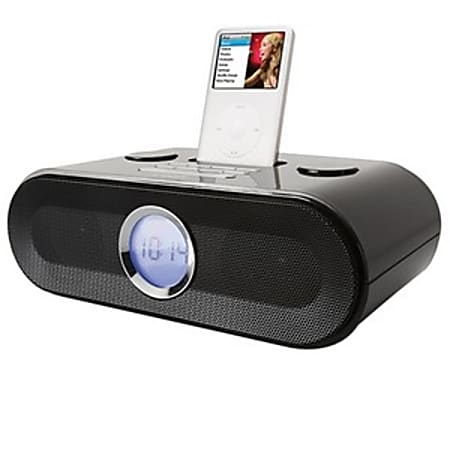 Coby CSMP125 Clock Radio for iPod