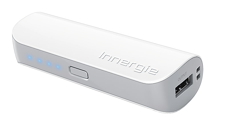 Innergie PocketCell™ Portable Rechareable Battery Bank, White