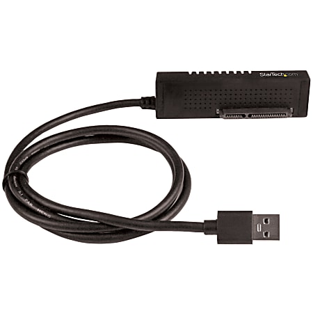 StarTech.com SATA to USB Cable - USB 3.1 10Gbps - 2.5/3.5 SATA SSD HDD - SATA to USB Adapter Cable - USB 3.1 to SATA Cable  - USB312SAT3