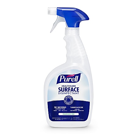 Purell® Healthcare Surface Disinfectant Spray, 32 Oz Bottle