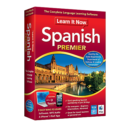 Learn it Now™ Spanish Premier, For PC/Mac®, Disc