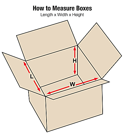 Partners Brand Corrugated Cube Boxes, 5&quot; x 5&quot; x 5&quot;, Kraft, Pack Of 25