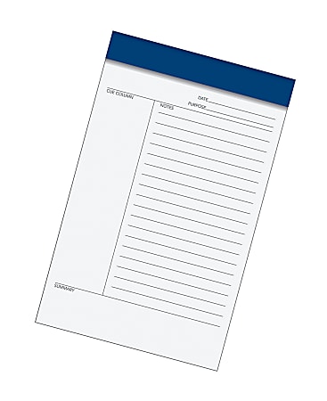 TOPS™ Idea Collective Junior Legal Pad, 5" x 8", 50 Sheets, White