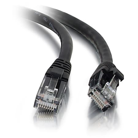 C2G 5ft Cat5e Ethernet Cable - Snagless Unshielded (UTP) - Black - Category 5e for Network Device - RJ-45 Male - RJ-45 Male - 5ft - Black
