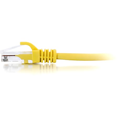 Pack of 5 Bootless 7 Foot Cat5e Yellow Ethernet Patch Cable by Konnekta Cable Pack of 5 Bootless 7 Foot Cat5e Yellow Ethernet Patch Cable by Konnekta Cable