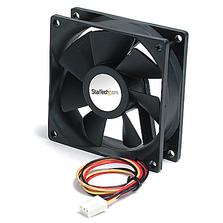 StarTech.com 92x25mm Ball Bearing Quiet Computer Case Fan w/ TX3 Connector - Add additional chassis cooling with a 92mm ball bearing fan