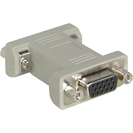 C2G HD15 F/F VGA Gender Changer (Coupler) - VGA gender changer - HD-15 (VGA) (F) to HD-15 (VGA) (F) - beige