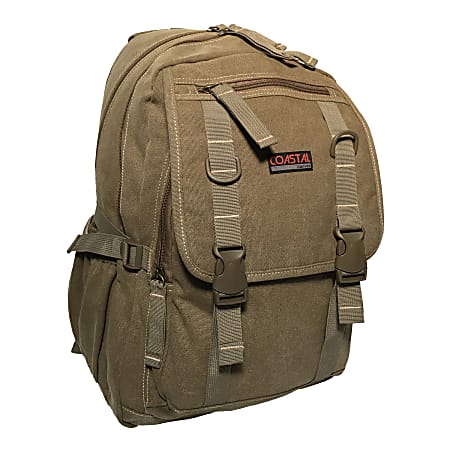 Coastal canvas backpack best sale