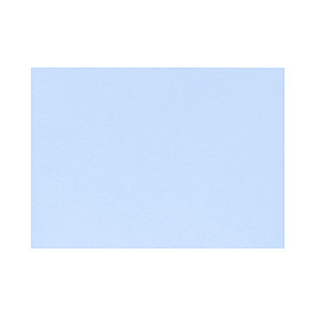 LUX Flat Cards, A6, 4 5/8" x 6 1/4", Baby Blue, Pack Of 50