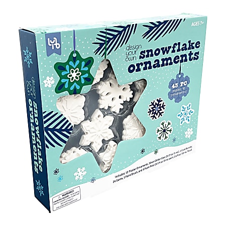  JILLSON & ROBERTS Bulk Roll Prismatic Stickers, Micro  Snowflakes (100 Repeats) : Toys & Games