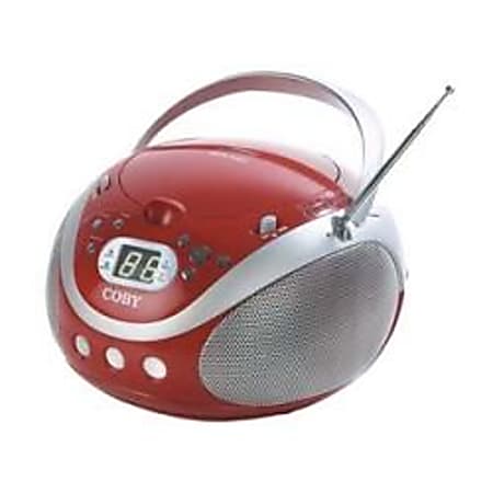 Coby CX-CD241 Portable CD Player with AM/FM Stereo Tuner