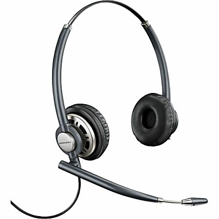 Plantronics® EncorePro HW720 Over-The-Head Customer Service Headset, Black, 78714-101