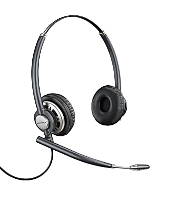 Plantronics EncorePro HW720 Over The Head Customer Service Headset Black 78714 101