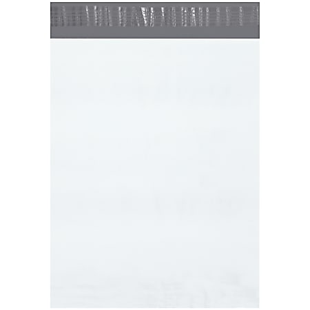 Partners Brand 12" x 15-1/2" Poly Mailers, White,