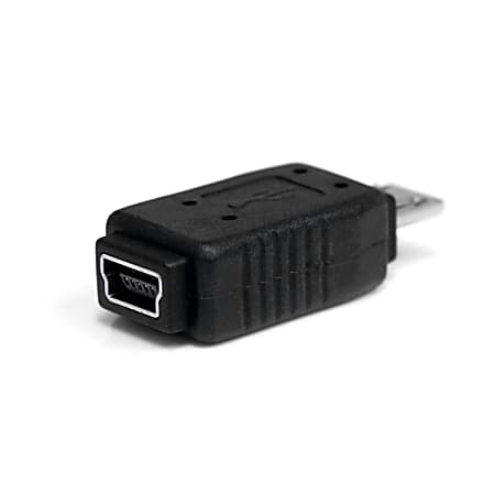 Adaptateur USB 2.0 Micro B vers Mini USB - F/M