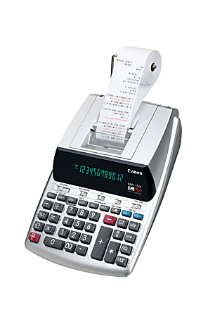 Desk calculator with tape cheap