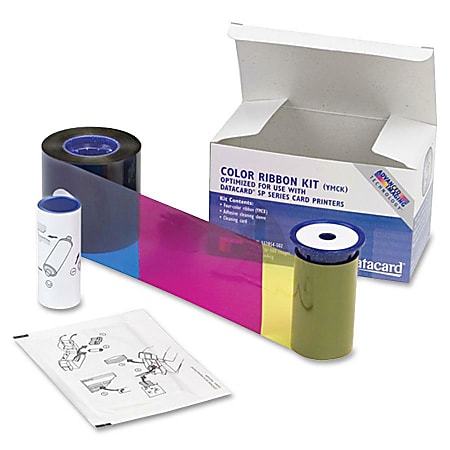 SICURIX® SRX534000002 (Datacard® 534000002) Remaufactured YMCKT Printer Ribbon Cartridge