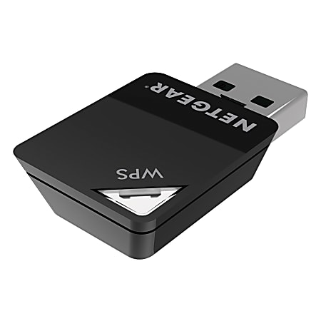 NETGEAR AC600 Dual band WiFi USB Mini Adapter A6100 Office Depot