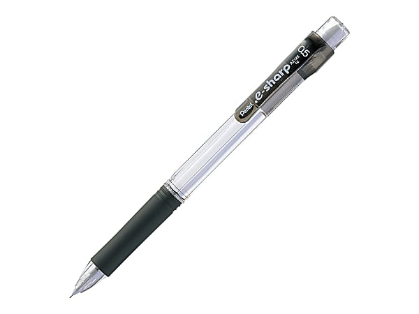 Pentel e Sharp Mechanical Pencils 0.5 mm 72percent Recycled Black