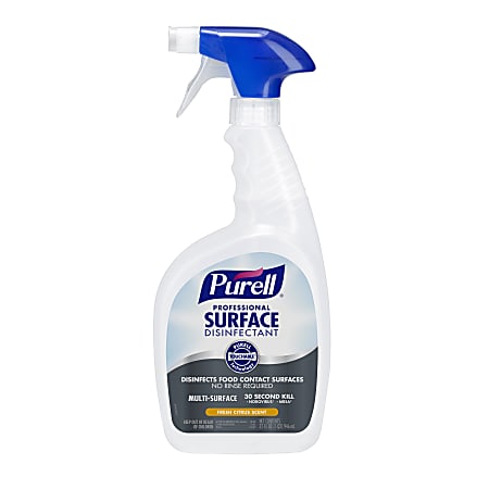 Purell® Professional Surface Disinfectant, Citrus Scent, 32 Oz Bottle