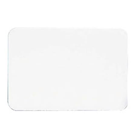 Maco® Name Badges, Plain White, Pack Of 100