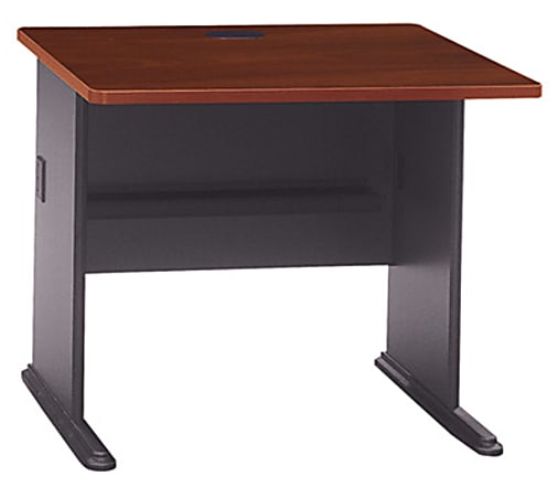 OfficePro Collection, Desk 36" Assembled, Hansen Cherry