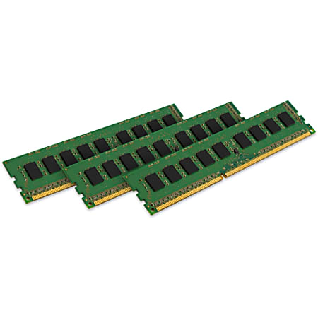 Kingston 24GB 1600MHz DDR3 ECC CL11 DIMM (Kit of 3) w/TS Intel