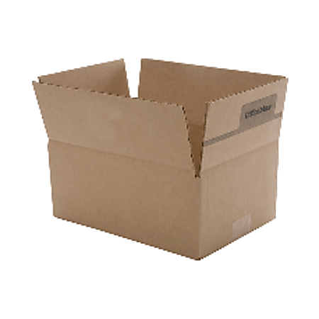 OfficeMax® Corrugated Shipping/Moving Boxes, 11 3/4"H x 4 3/4"W x 8"D, Tan, Pack Of 25