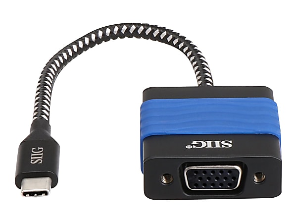 SIIG USB Type-C to VGA Video Cable Adapter