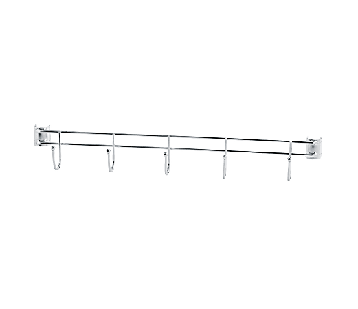 Alera Wire Shelving Hook Bar, 4/pk, for 24" W Shelf