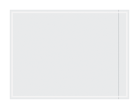 Tape Logic® #10 "Clear Face" Document Envelopes, Self-Adhesive, Clear, Case of 1000