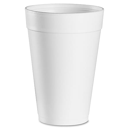 Dart 16 oz. White Foam Cup - 500/Case - Office & Packaging